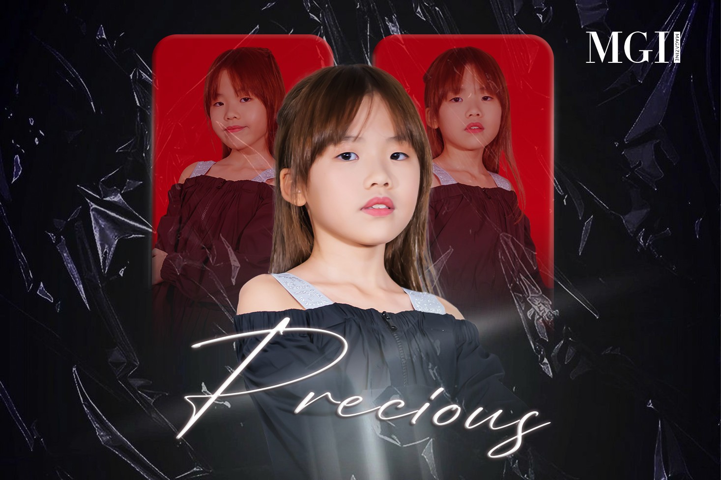 Precious - a talented child model in the Asian fashion scene